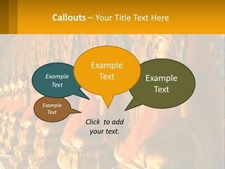 Statue Gold Ayuthaya PowerPoint Template