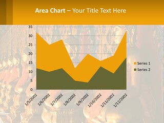 Statue Gold Ayuthaya PowerPoint Template