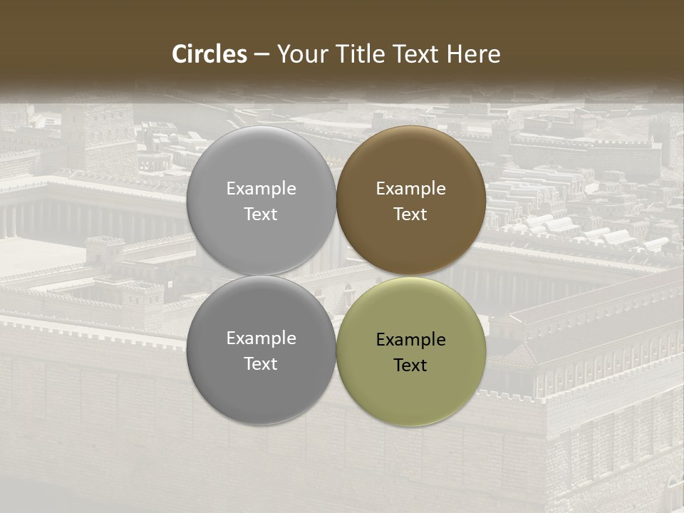 Hand Background Dream PowerPoint Template