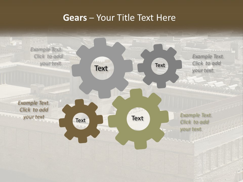 Hand Background Dream PowerPoint Template