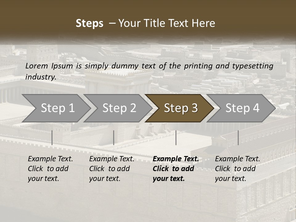 Hand Background Dream PowerPoint Template
