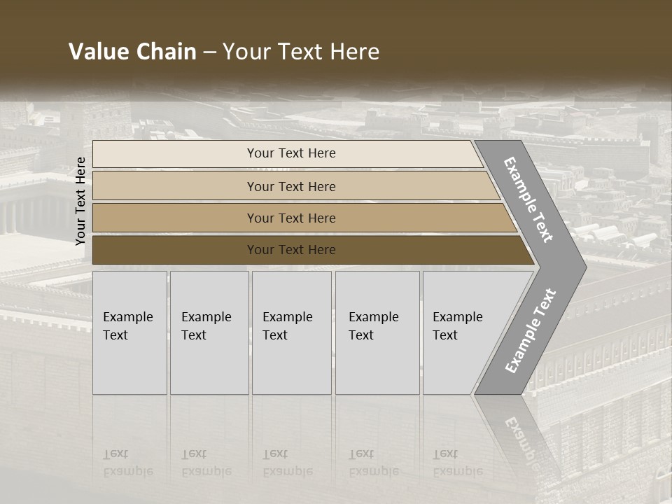 Hand Background Dream PowerPoint Template