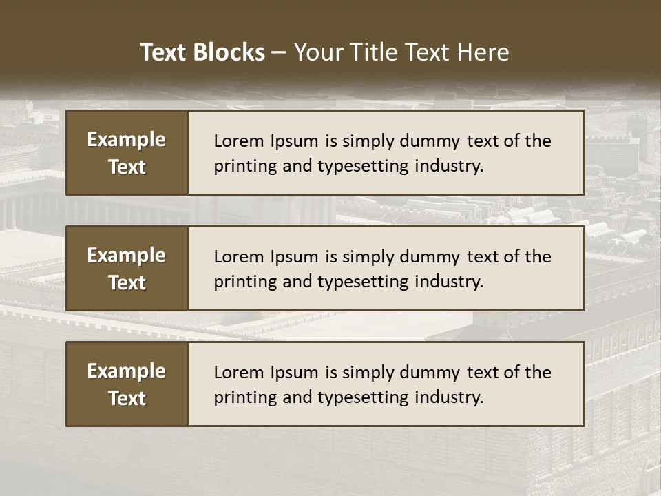 Hand Background Dream PowerPoint Template