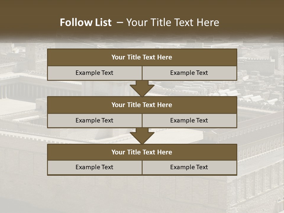 Hand Background Dream PowerPoint Template