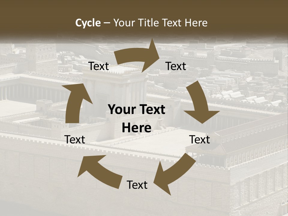 Hand Background Dream PowerPoint Template