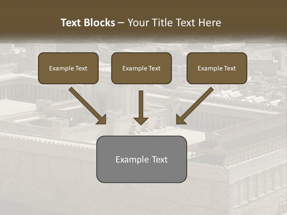 Hand Background Dream PowerPoint Template