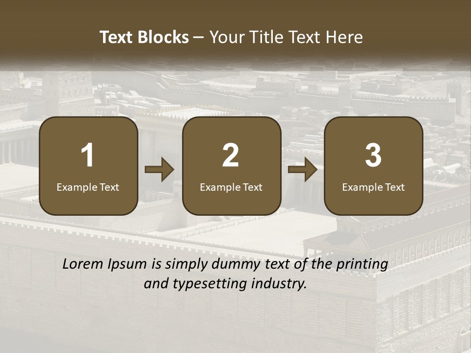 Hand Background Dream PowerPoint Template