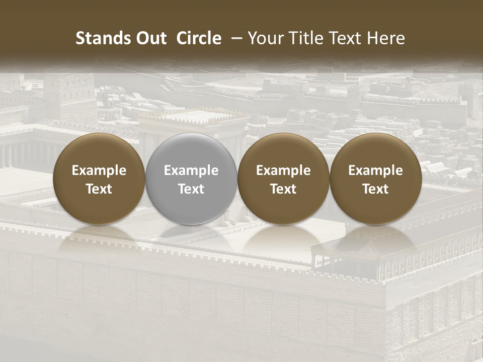 Hand Background Dream PowerPoint Template