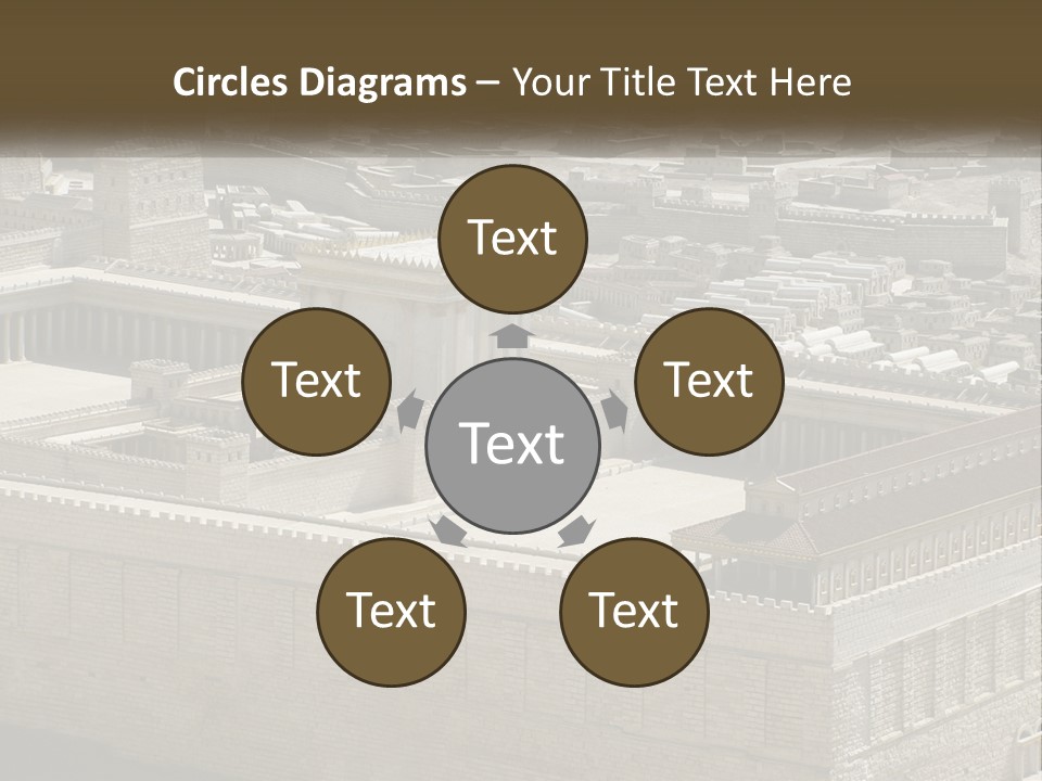 Hand Background Dream PowerPoint Template