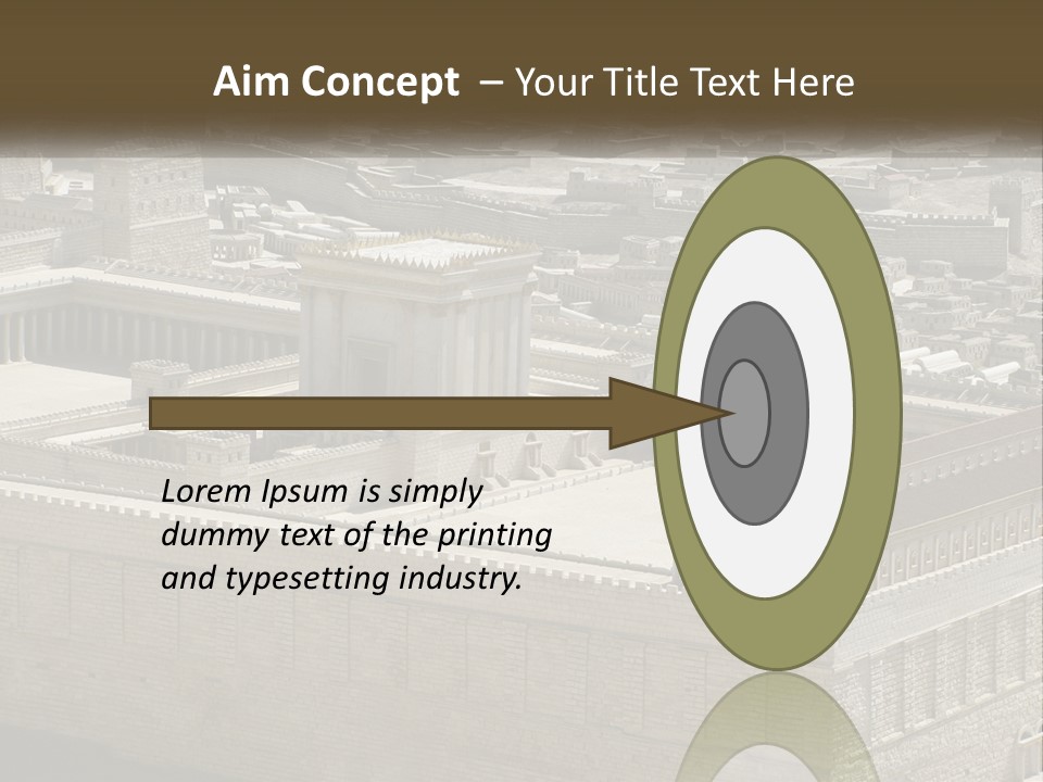 Hand Background Dream PowerPoint Template