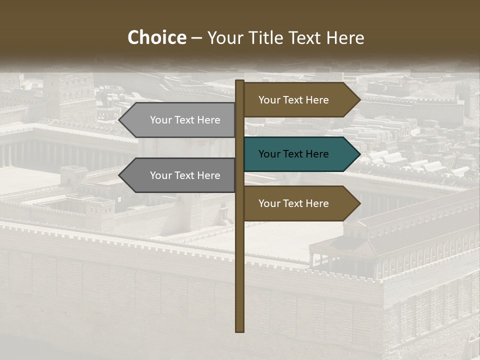 Hand Background Dream PowerPoint Template