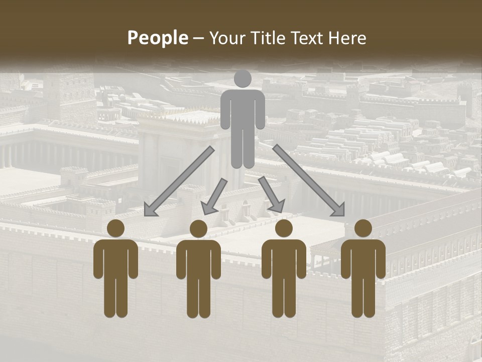 Hand Background Dream PowerPoint Template