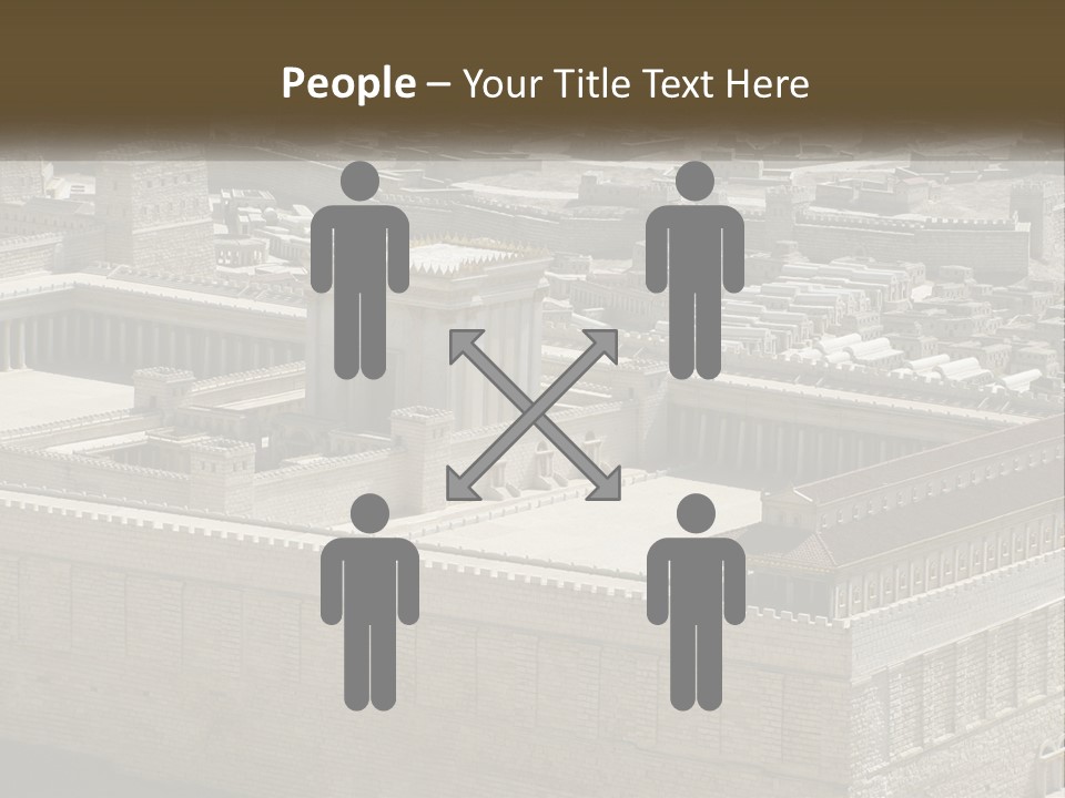 Hand Background Dream PowerPoint Template