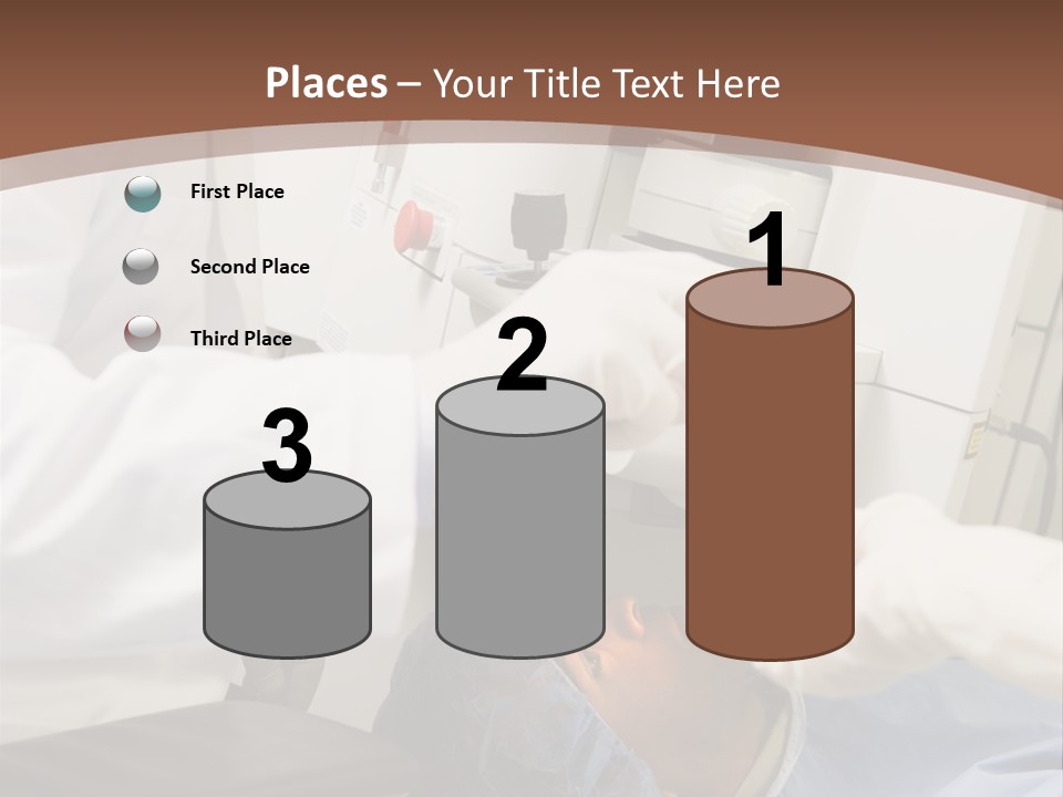 Blue Sky Background Green PowerPoint Template