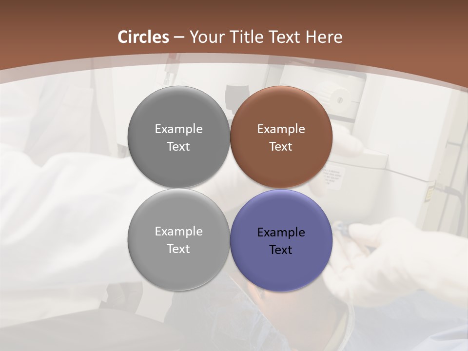 Blue Sky Background Green PowerPoint Template