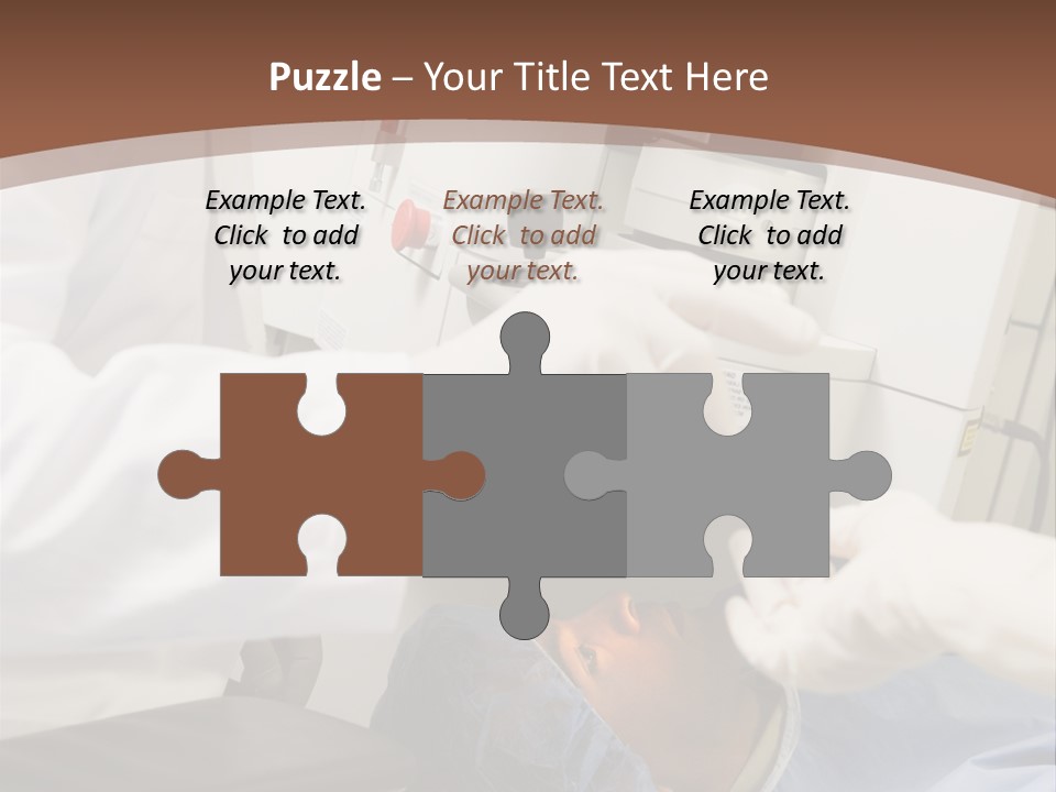 Blue Sky Background Green PowerPoint Template