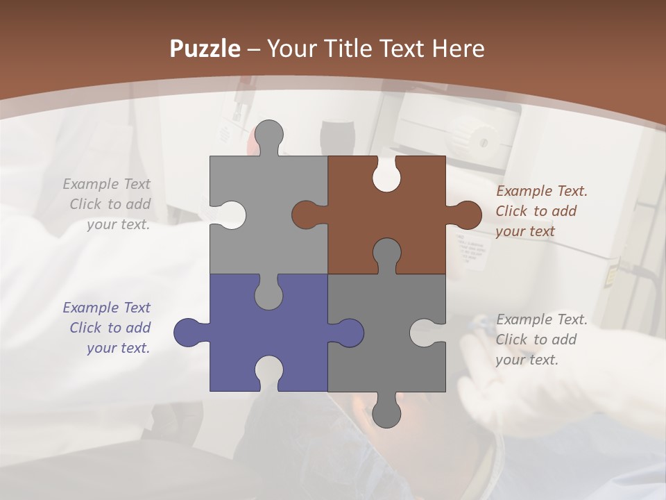 Blue Sky Background Green PowerPoint Template