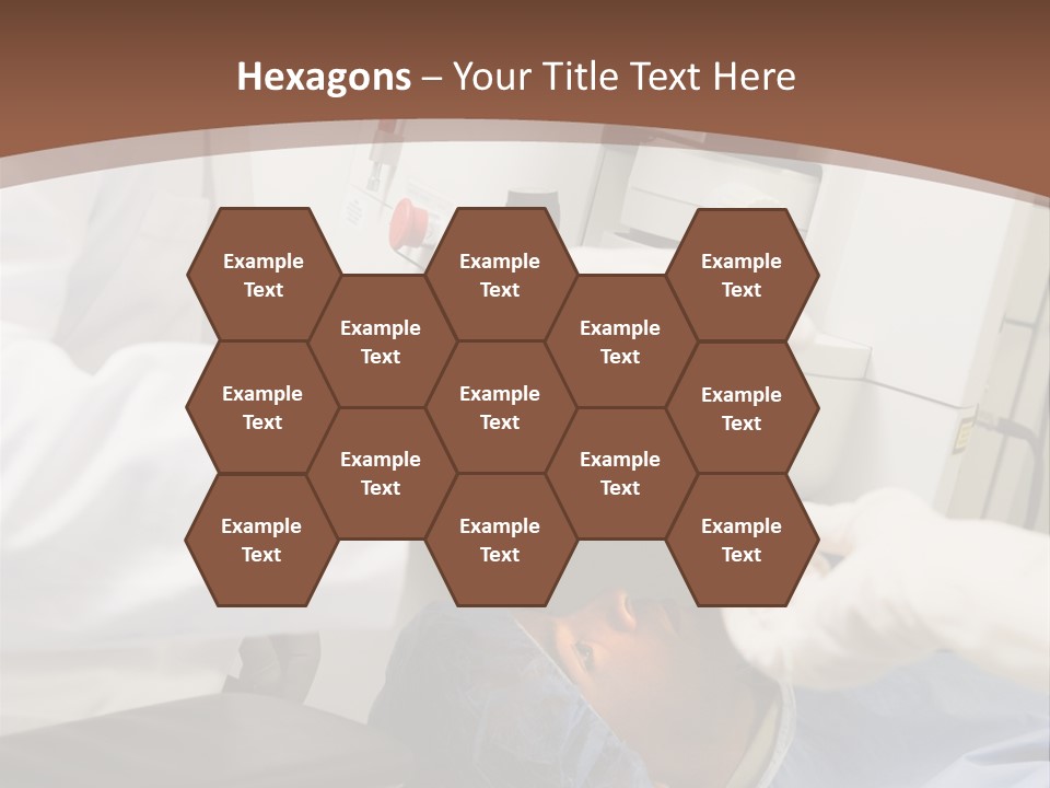 Blue Sky Background Green PowerPoint Template