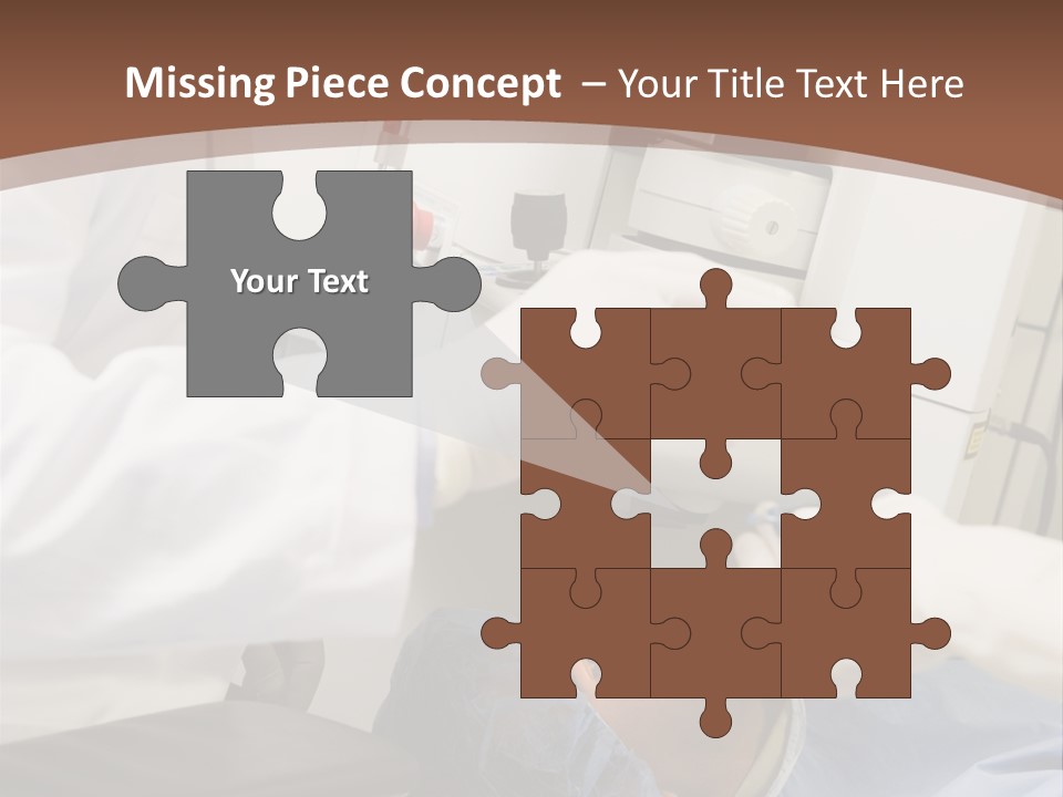 Blue Sky Background Green PowerPoint Template