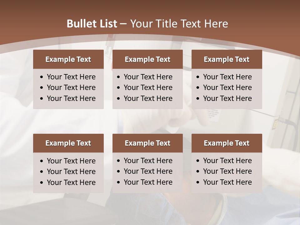 Blue Sky Background Green PowerPoint Template