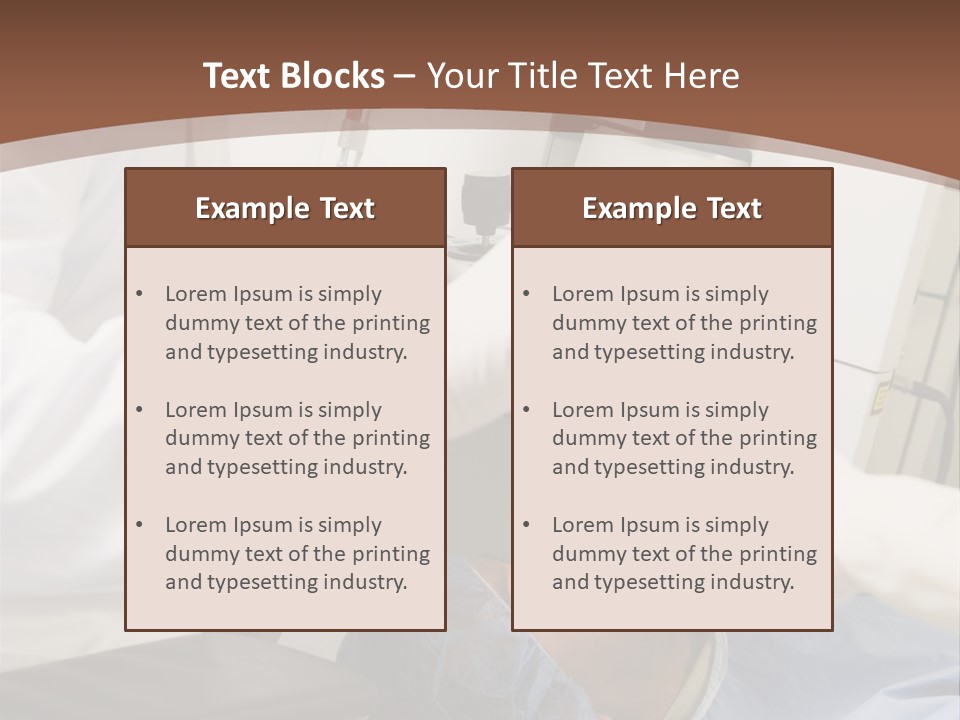 Blue Sky Background Green PowerPoint Template