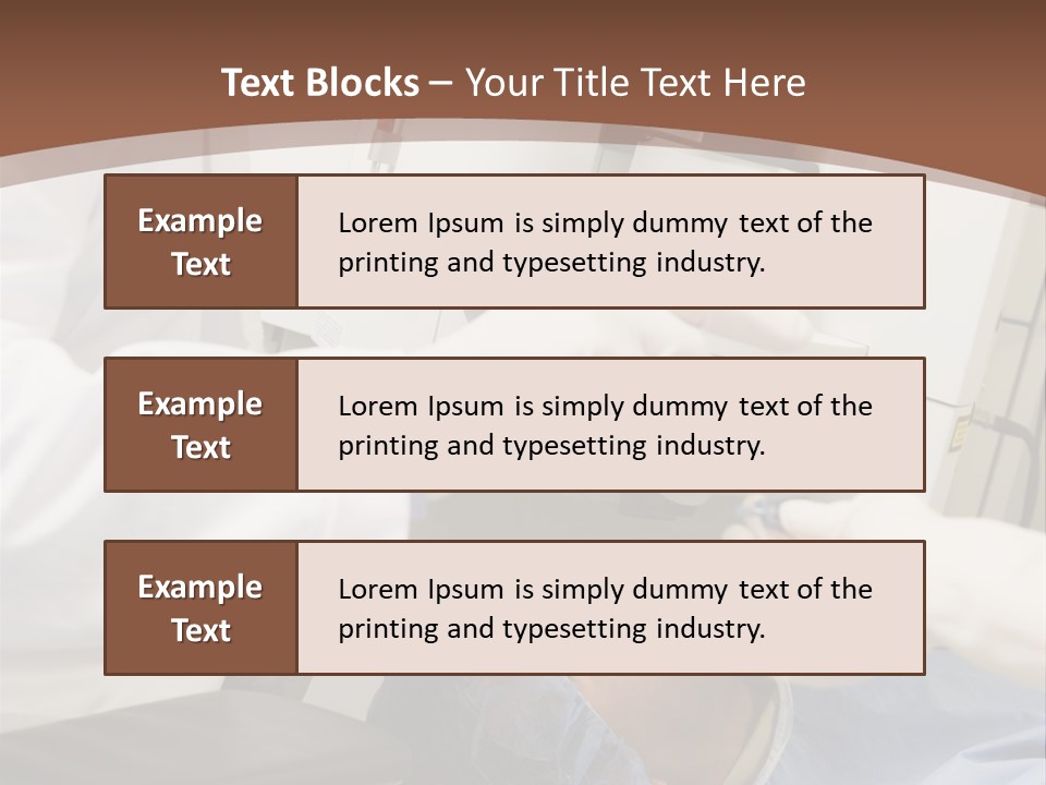 Blue Sky Background Green PowerPoint Template