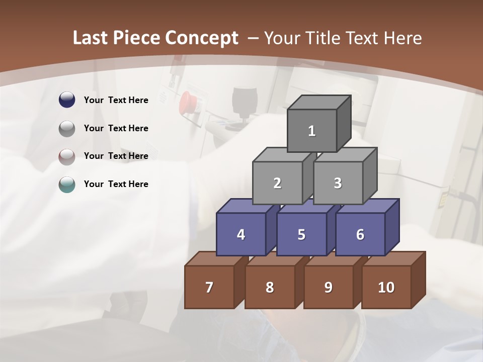 Blue Sky Background Green PowerPoint Template