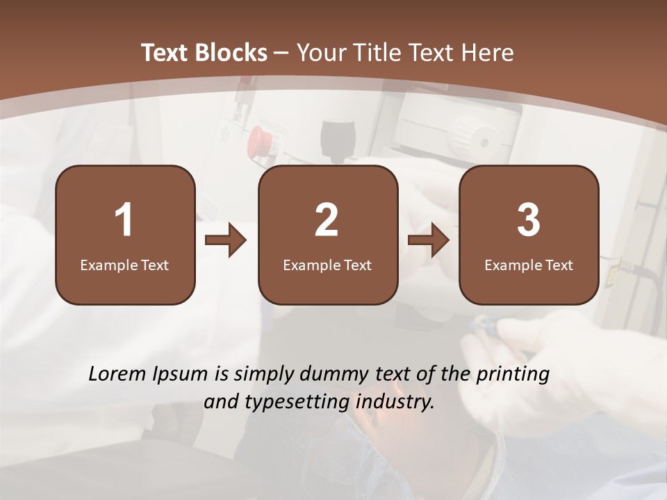 Blue Sky Background Green PowerPoint Template