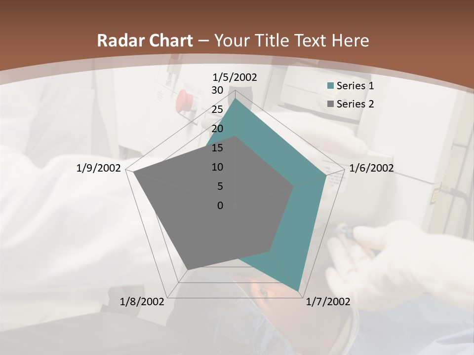 Blue Sky Background Green PowerPoint Template