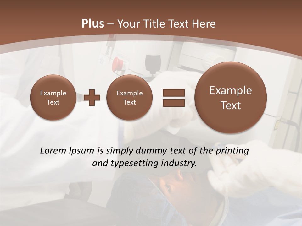 Blue Sky Background Green PowerPoint Template