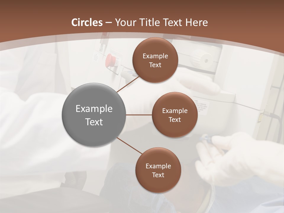 Blue Sky Background Green PowerPoint Template