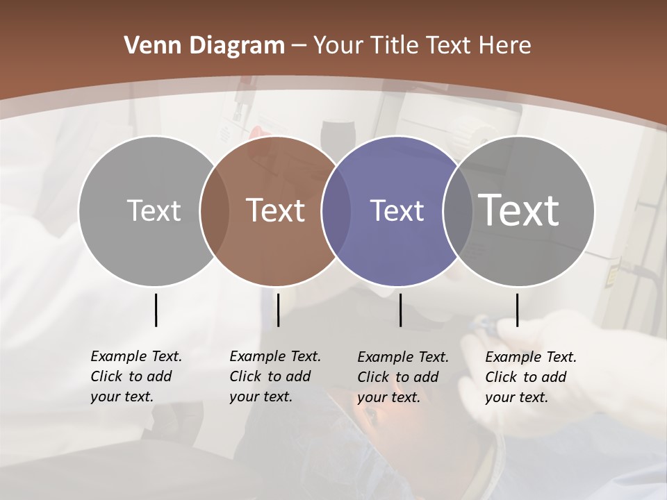 Blue Sky Background Green PowerPoint Template