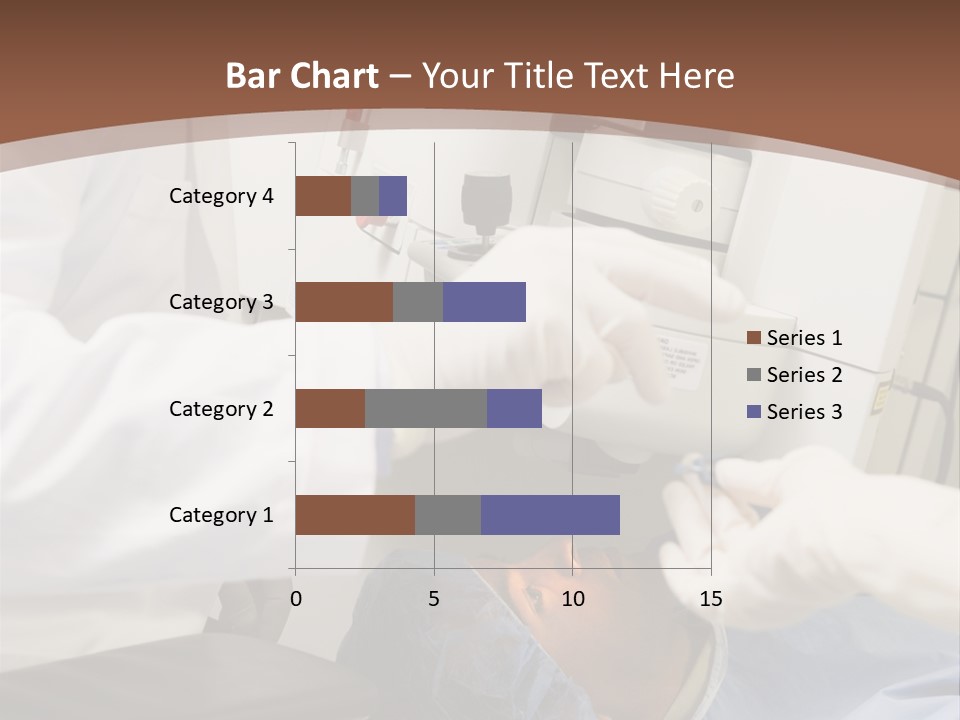 Blue Sky Background Green PowerPoint Template