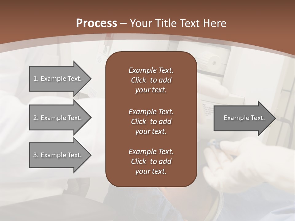 Blue Sky Background Green PowerPoint Template