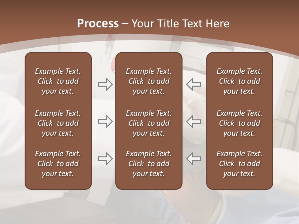 Blue Sky Background Green PowerPoint Template