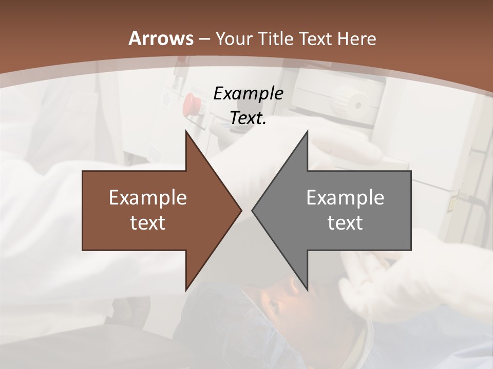 Blue Sky Background Green PowerPoint Template