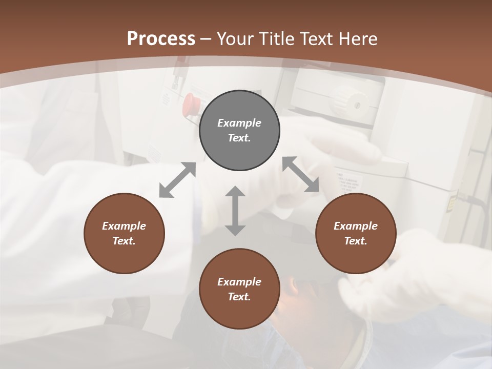 Blue Sky Background Green PowerPoint Template