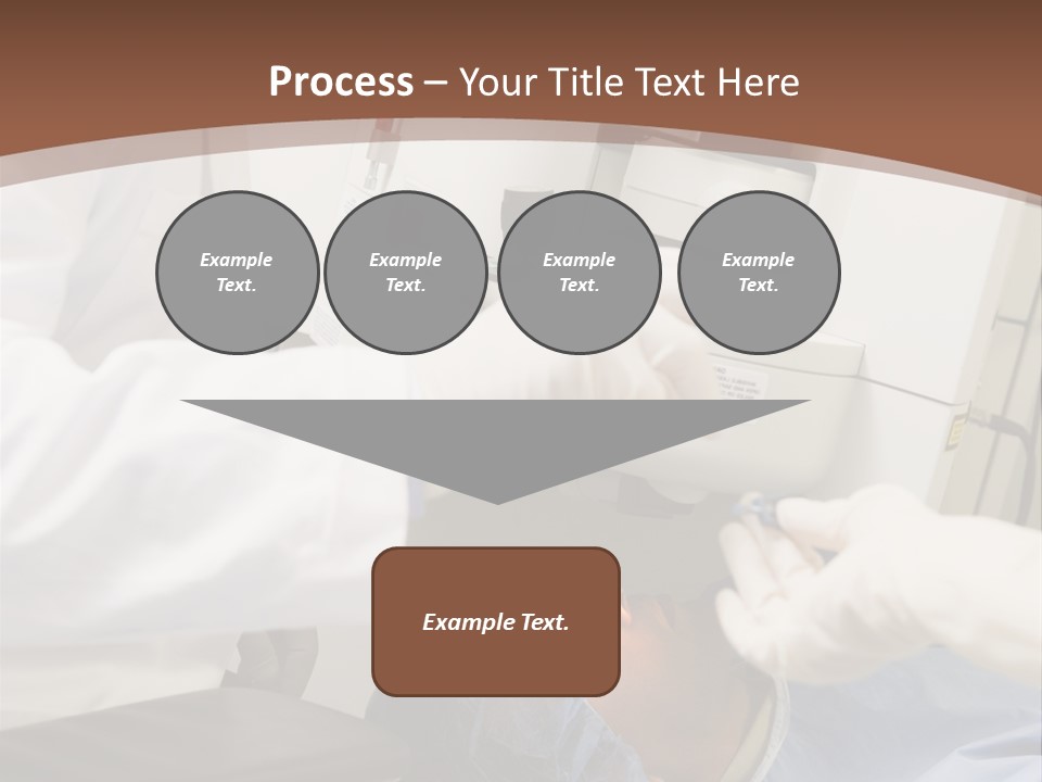 Blue Sky Background Green PowerPoint Template