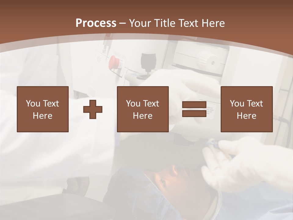 Blue Sky Background Green PowerPoint Template