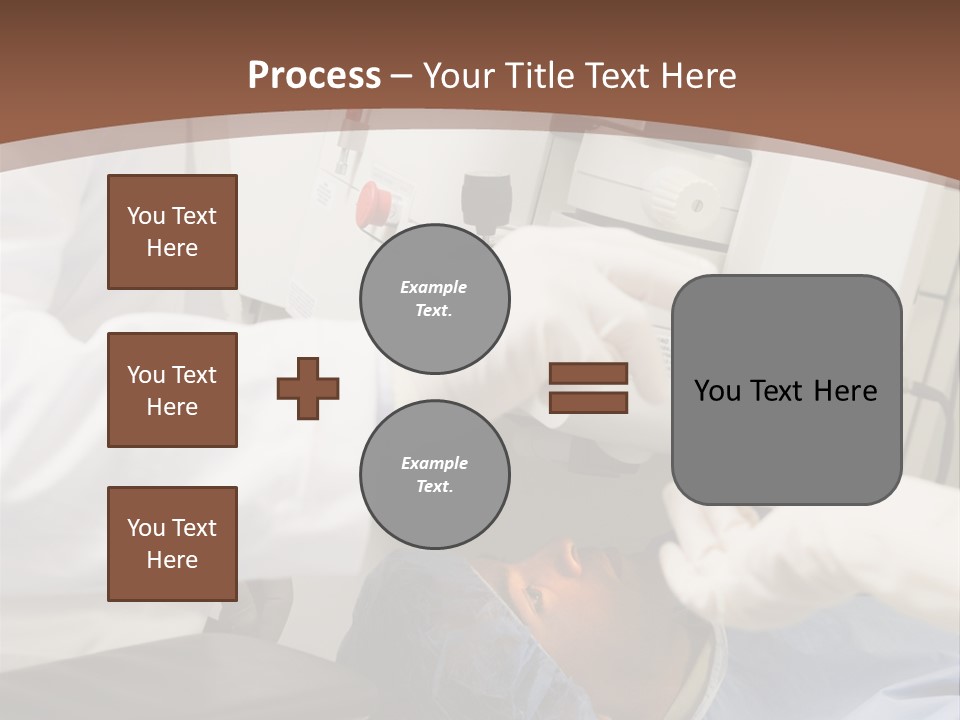 Blue Sky Background Green PowerPoint Template