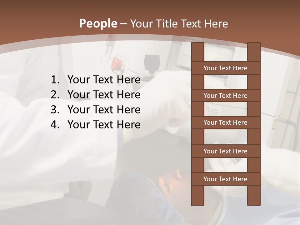 Blue Sky Background Green PowerPoint Template