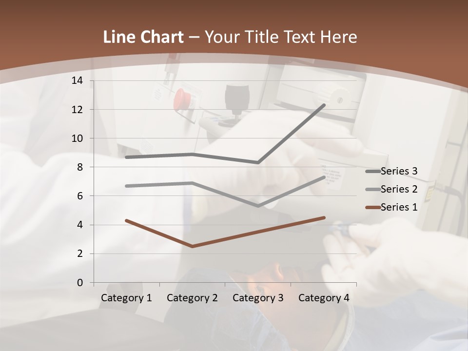 Blue Sky Background Green PowerPoint Template