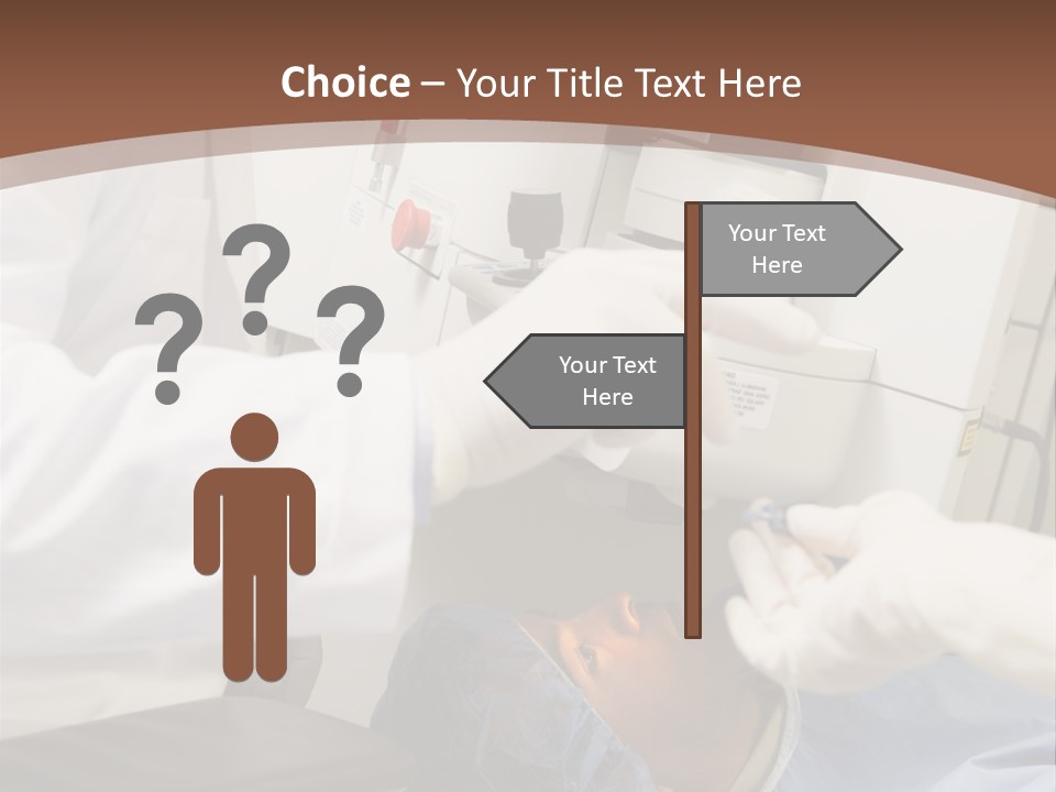 Blue Sky Background Green PowerPoint Template