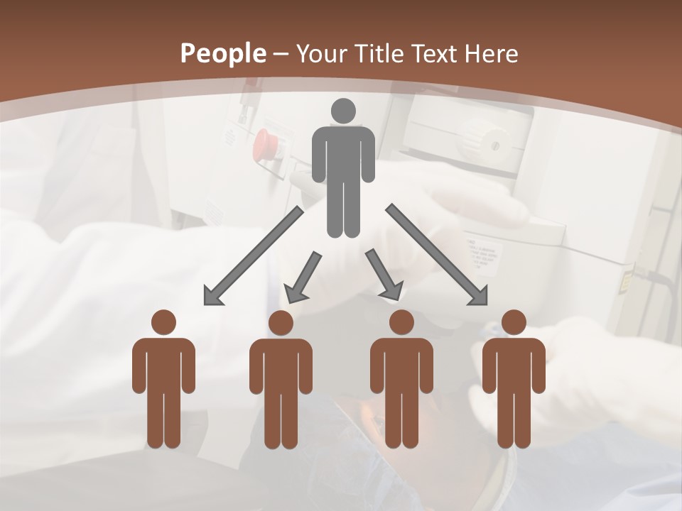 Blue Sky Background Green PowerPoint Template