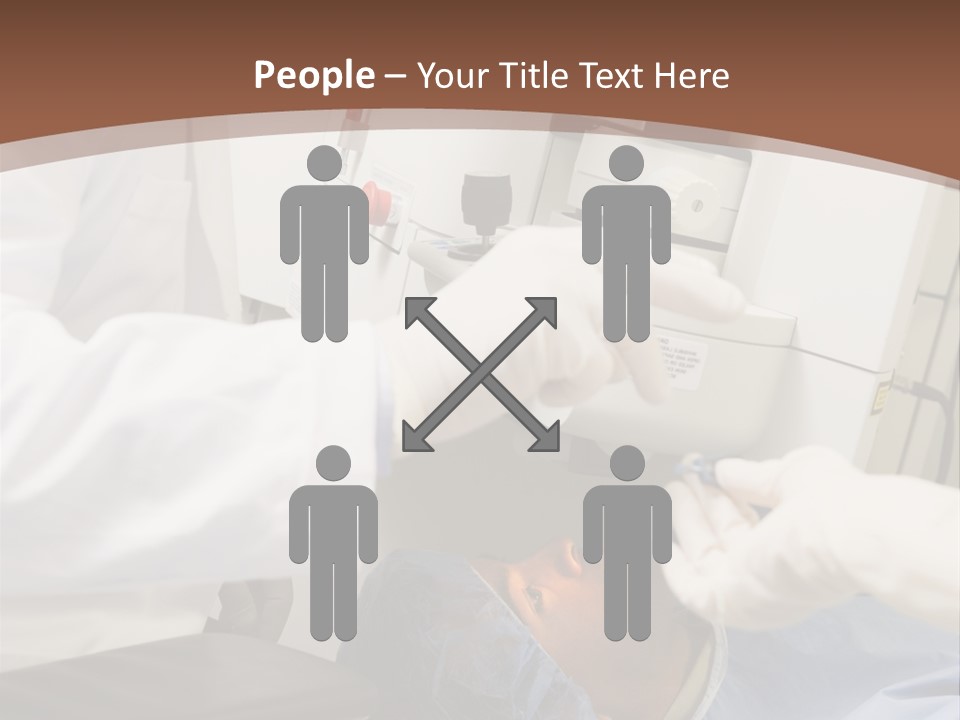 Blue Sky Background Green PowerPoint Template