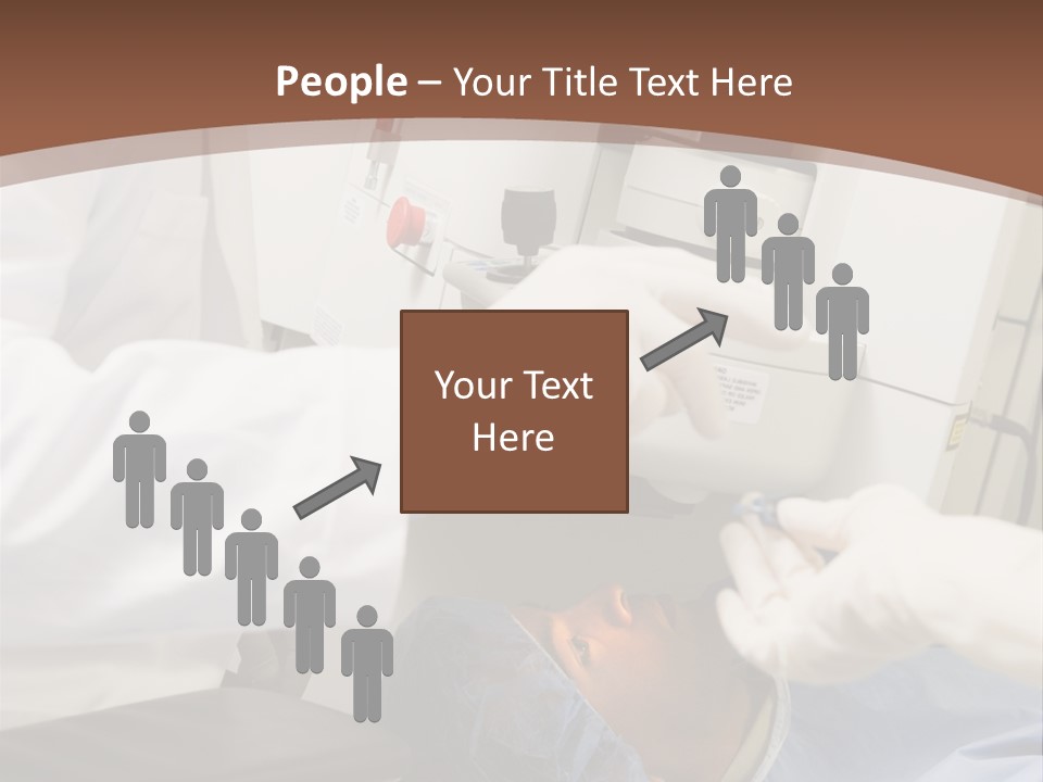 Blue Sky Background Green PowerPoint Template