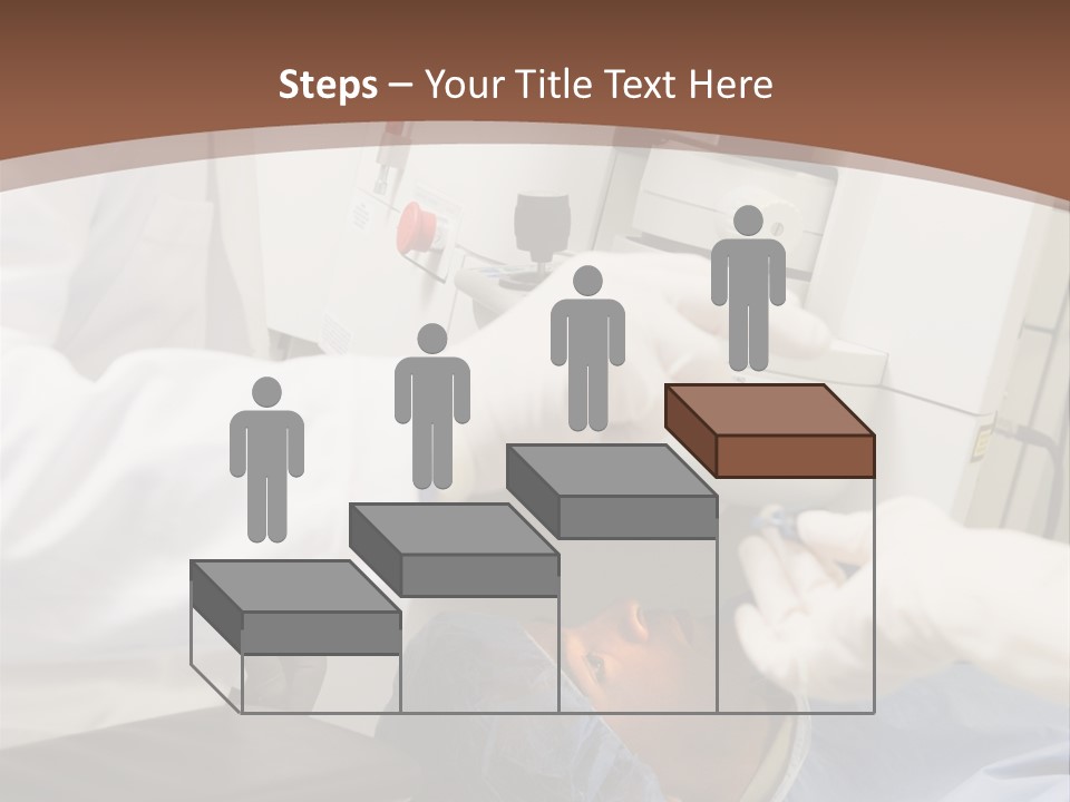 Blue Sky Background Green PowerPoint Template