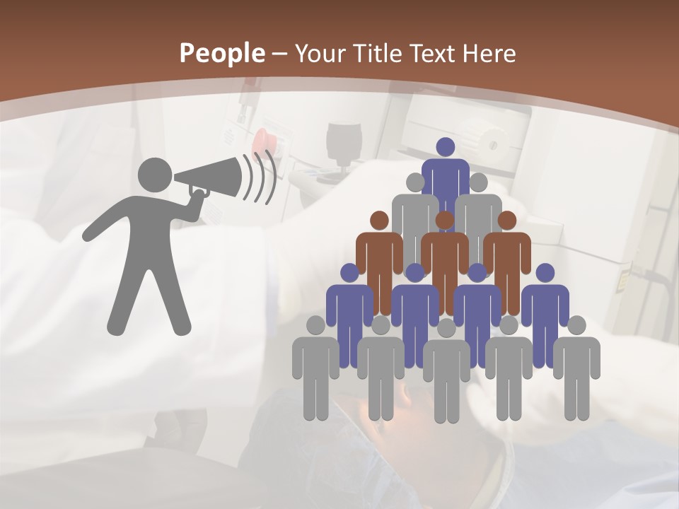 Blue Sky Background Green PowerPoint Template