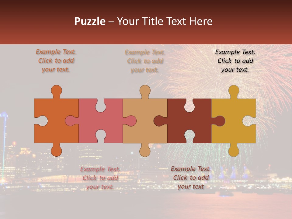 Blue Sky Green Sale PowerPoint Template