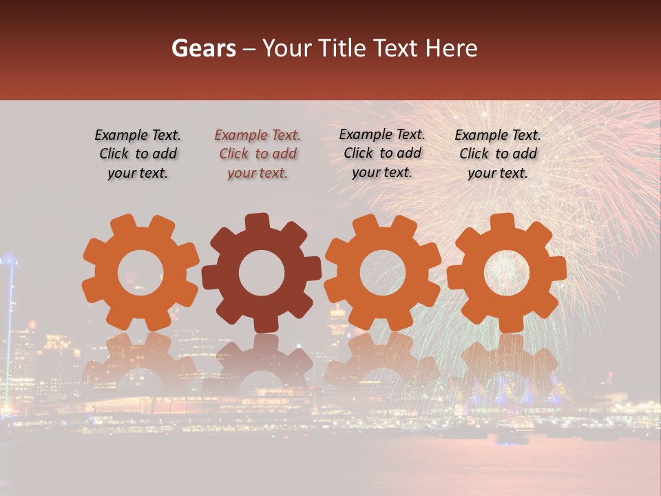 Blue Sky Green Sale PowerPoint Template